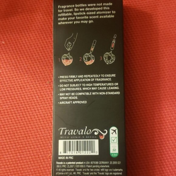 New In Box Refillable Travel Atomizer by Fragrance.Net - Picture 3 of 3